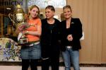 Magda Krautová a Chantal Poullain předávají ocenění, spinning, aerospinning, spinning4health, go fitness